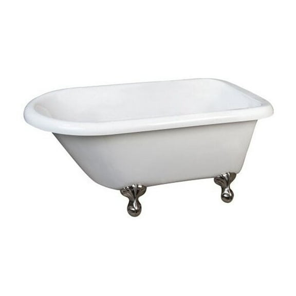Barclay Alexia 54'' x 29'' Clawfoot Soaking Bathtub