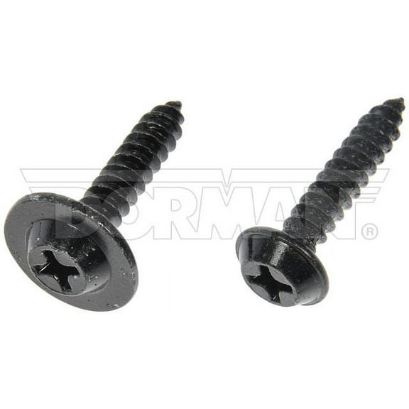 Dorman 961-220 Trim Screw - Black - No. 8 x 3/4 In., M4.2-1.41 x 20mm