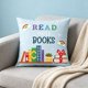 thumbnail image 4 of Reading Theme Pillow Covers Letter Printed Cushion Cases Decorative Throw Pillow Covers For Living Room Sofa Bedroom Home Decoration, 4 of 9