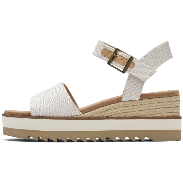 Sandalia Plataforma con Hebilla en el Tobillo para Mujer TOMS Diana Tacón de 7 cm