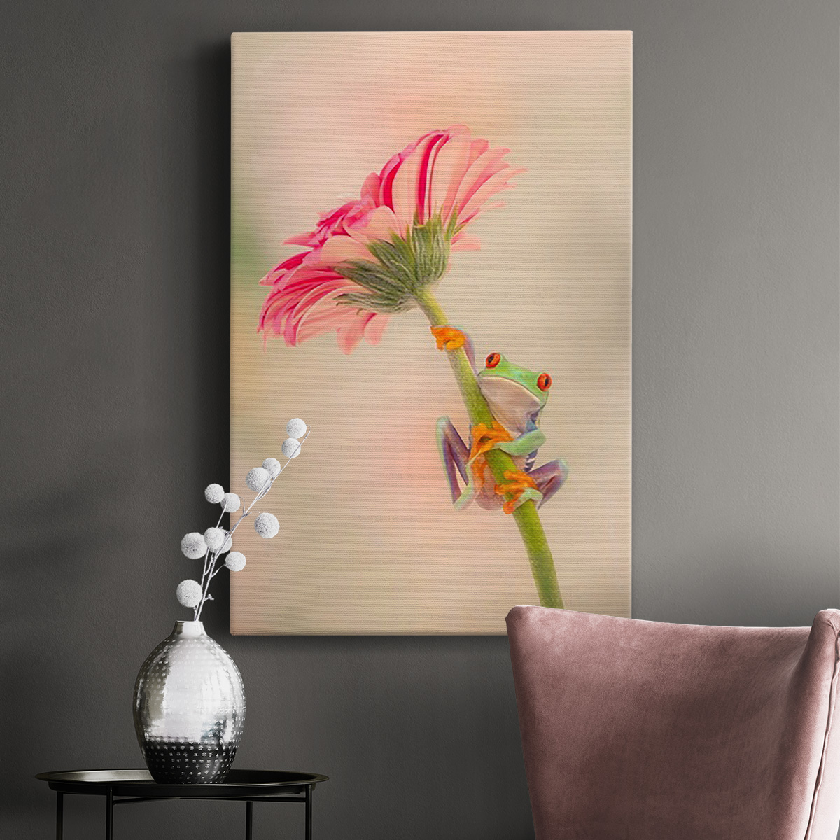 Hanging On I Premium Gallery Wrapped Canvas - Ready to Hang