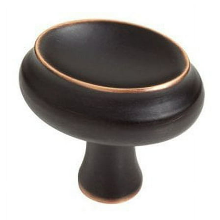 P22781C-VBC 1 3/8" Glenview Bronze & Copper Oval Knob