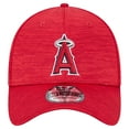 thumbnail image 2 of Men's New Era Red Los Angeles Angels Tech 39THIRTY Flex Hat, 2 of 6