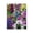 Vibrant Purple Floral Bouquet, variant on Stupell Industries French Country Flower Speckled Valley Black Floating Frame Canvas Art, 17 x 21, by Lee Ann Zirbes