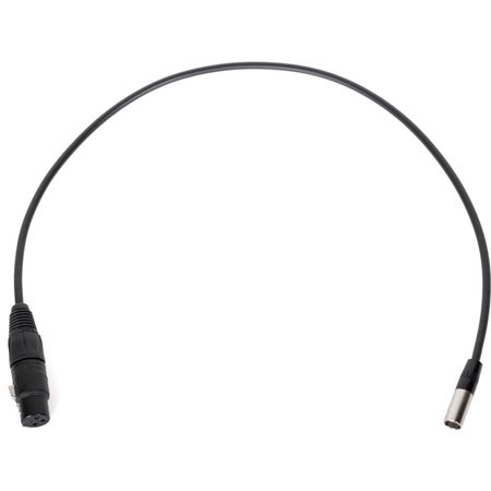 Wooden Camera 20  Mini 3-Pin XLR Male to Full 3-Pin XLR Female Audio Cable for BMPCC 6K/4K - image 2