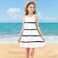 thumbnail image 2 of Ugoldhm Sleeveless Dresses for Girls Cute Plaid Print Casual Slip Dress Summer Clothes Size 4-15, 2 of 9