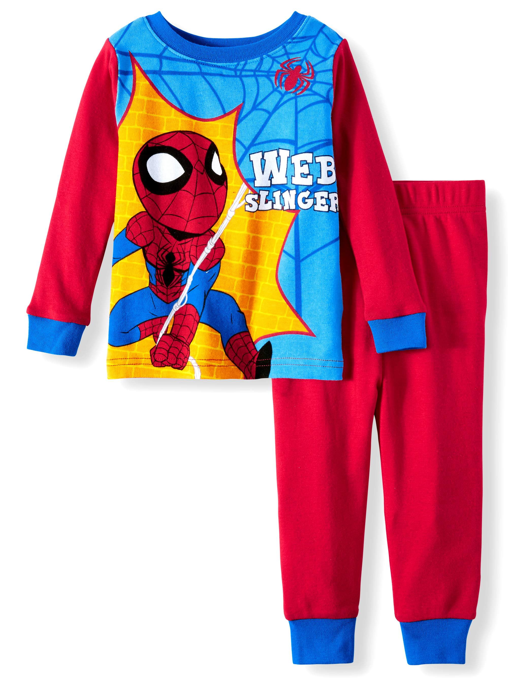 Spiderman Pajamas, 2pc Set (Toddler Boys) BrickSeek