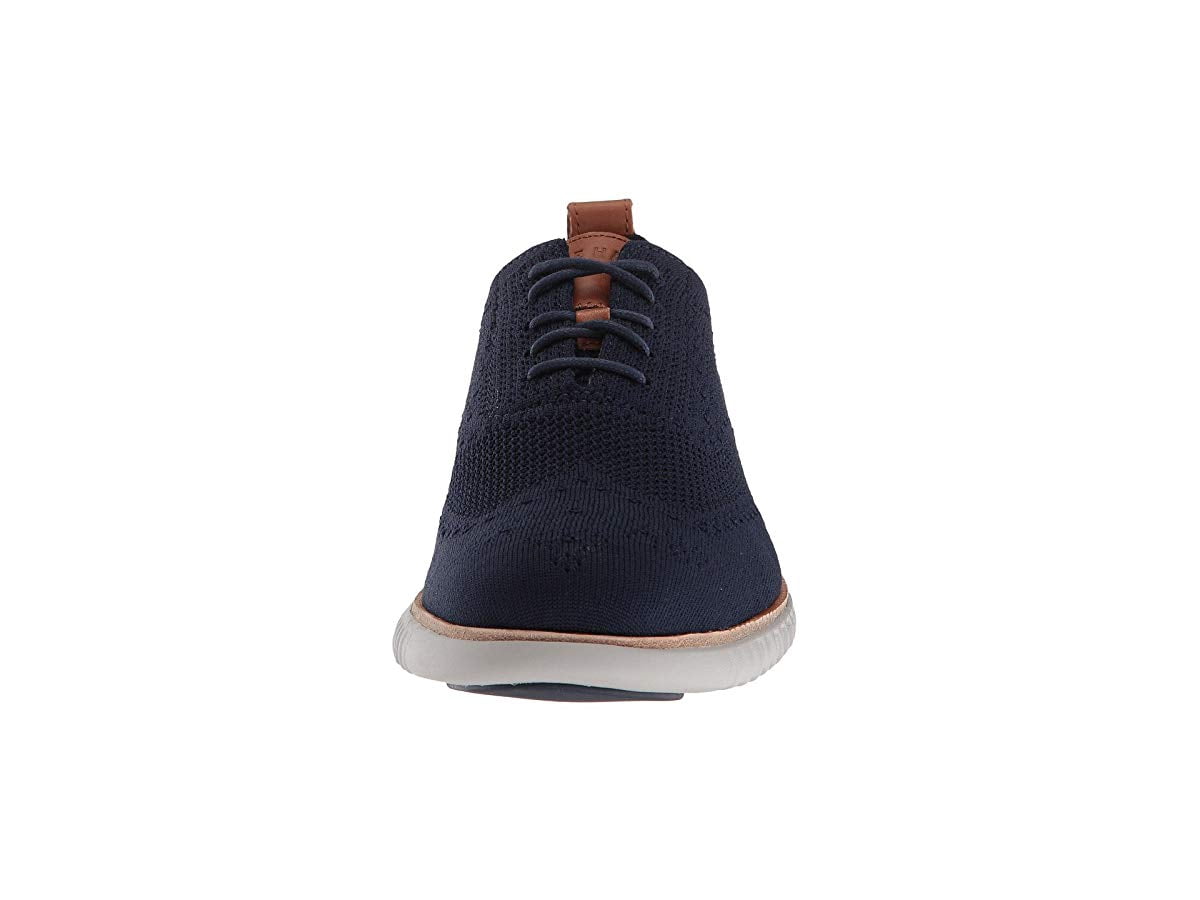 Cole Haan 2.ZEROGRAND Stitchlite Oxford Mens 8 Marine Blue Vapor Gray C27569 Men main image 2