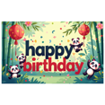 thumbnail image 3 of Colorful Number 28 Happy Birthday Balloons Celebration Banner Backdrop Party Supplies Decoration Background Photography Props, 3 of 4