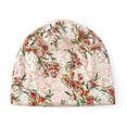 thumbnail image 4 of Ludlz Floral Lace Beanie Hat, Soft Chemo Cap Stretch Slouchy Turban Headwear,Bohemian Fashion Hair Wrap Sleep Cap, 4 of 5