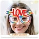 thumbnail image 5 of BRIGHTFUFU 6 uds. Gafas de orgullo LGBT, gafas de papel para fiesta, accesorios para fotomatón de fiesta de arcoíris, recuerdos de fiesta, 5 of 8