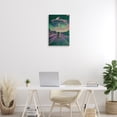 thumbnail image 2 of Stupell Industries Astronaut with Overhead UFO Fantasy & Sci-Fi Painting Wrapped Canvas Canvas Art Print Wall Art, 16 x 24, 2 of 7