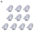 thumbnail image 1 of UDIYO 10Pcs Nail Ornaments Irregular Shape Rust-proof Cubic Zirconia DIY 3D Nail Ornaments Fake Nail Decor for Female, 1 of 7