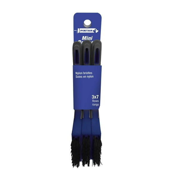 Mini Pinceaux 3 Piéces Soies en nylon