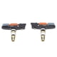 thumbnail image 1 of Accesorios para bicicletas, 1 par de frenos de bicicleta, bloques de freno para bicicletas, pastillas de freno para bicicletas de montaña, ingeniería de precisión, 1 of 8
