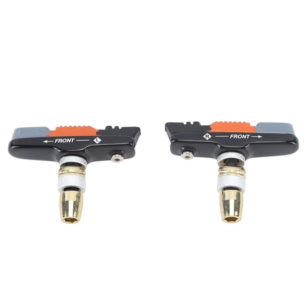 Accesorios para bicicletas, 1 par de frenos de bicicleta, bloques de freno para bicicletas, pastillas de freno para bicicletas de montaña, ingeniería de precisión