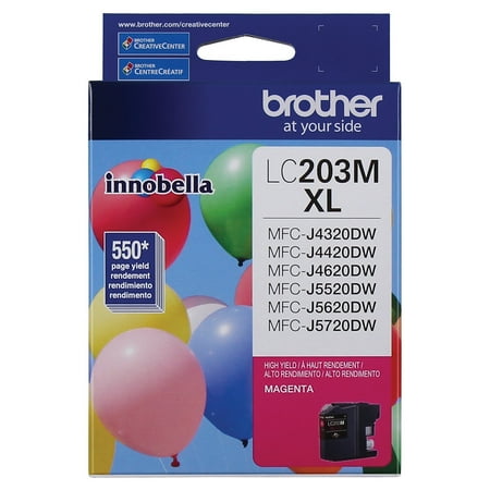 UPC: 0012502639039 | Brother LC203 Magenta Ink Cartridge High Yield (LC203MS) 1106361