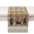 thumbnail image 1 of Easter Egg Bunny Table Runner Kitchen Table Decoration Table Cloth Pad Coffee Table Cloth Holiday Banquet Living Room Table Cloth (9), 1 of 7