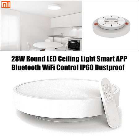 Xiaomi LED Ceiling Light Smart APP Bluetooth WiFi Control Dual-Chip Three-Way Dimming (Best Smart Home Lighting System)