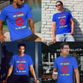 thumbnail image 3 of Greenyef Graphics I Paused My Game to Be Here Video Gamer Gift for Men Teenagers Gaming Funny Graphic T-Shirt Style-28 (Royal Blue, Large), 3 of 6