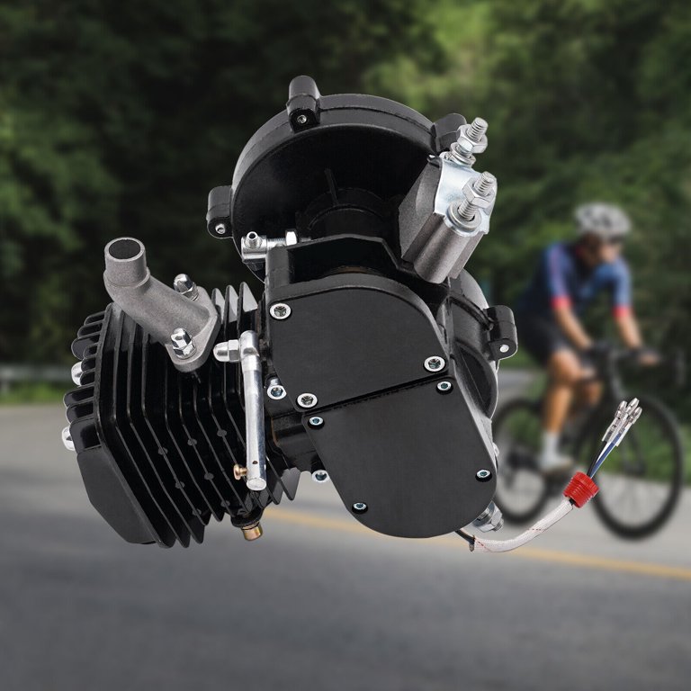 Motorized Bicycle Conversion 80CC 2-Stroke Gas Engine Kit For Bicycles ...