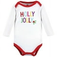 thumbnail image 5 of Hudson Baby Cotton Long-Sleeve Bodysuits, 3-Pack, Newborn- 24 Months, 5 of 5
