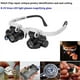thumbnail image 3 of Magnifying Glass with 2Led Light 8X/15X/23X Telescopic Magnifier Loupes Glasses for Electronic Weldi, 3 of 5