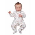 thumbnail image 2 of 19 Inch Reborn Doll Girl, Full Vinyl Body Lifelike Baby Doll, Hand Rooted Hair Realistic Reborn Doll Toy for Kids Age 3+, 2 of 5