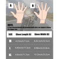 thumbnail image 4 of Tactical Gloves for Men, Touchscreen Motorcycle Gloves with Hard Shell & Palm Padding for Sports Motorcycle Cycling Tactical Airsoft Paintball Hunting Hiking Camping Climbing-Large, 4 of 5