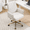 White + Corduroy, variant on Mid-back liftable office chair, striped fabric, and ergonomically designed, is an excellent choice for working, studying or relaxing. The mid-back design provides a better sitting experience.Black