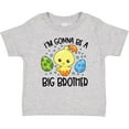 thumbnail image 3 of Inktastic Easter I'm Gonna Be a Big Brother with Green and Blue Eggs Boys Baby T-Shirt, 3 of 5