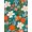 Green, Pattern 8, variant on ODIKA 4'x6' Yellow Vibrant Avian Paradise Garden Washable Area Rug Elegant Floral and Bird Motifs with Lush Foliage for Dorm Room, Small Living Stain Resistant Low Profile, Easy Care