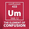 thumbnail image 3 of CafePress - The Element Of Confusion T Shirt - Men's Classic Graphic Cotton T-Shirt, 3 of 4