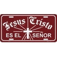 thumbnail image 2 of 212 Main LP-244 6 x 12 in. Jesus Cristo ES EL Senor License Plate, 2 of 2
