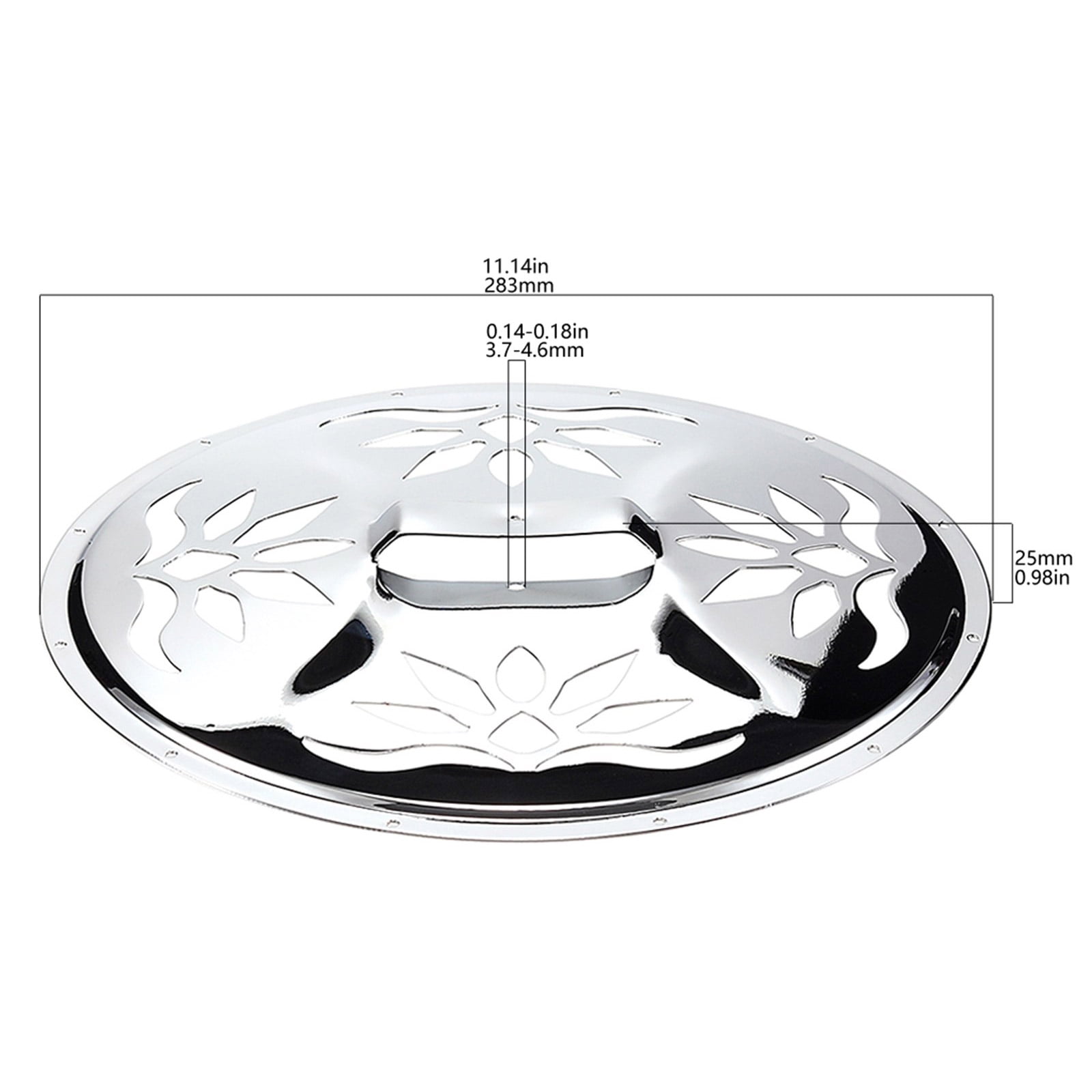 Perforated Guitar Cover Plate Replacement Practical Guitar Resonator Covers Plate For Acoustic Electric Guitars
