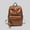 Brown, variant on New Fashion High-End Backpack for Female Students & College Students - Trendy Travel Style
