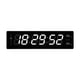 thumbnail image 1 of Reloj digital LED con fecha y calendario, reloj electrónico para el hogar, puerto USB, ideal para el aula. Blanco, 1 of 9