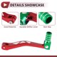 thumbnail image 3 of Palanca de cambio de motocicleta plegable para Yamaha TTR 50cc, pedal de aleación de aluminio, brazo de cambio rojo y verde, 3 of 6
