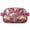 Rose-red, variant on Hawaiian Palm Belt Bag – Tropical Jungle Leaf Print Fanny Pack with Exotic Island Feel