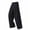 Black, variant on Men's Pleated Wide-Leg Dress Pants, Sturdy Belted Waist with Elegant Draped Cut for Various Smart Casual Events Black M