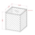 thumbnail image 5 of Jalora Glass Top Square Side Table, Gray, 5 of 5
