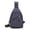 1Dark Purple, variant on Convertible Sling Backpack - 3-Way Waterproof Travel Chest Bag