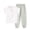 Gray, variant on CHEEREAM Summer Sets For Kids Jogger Pants and Short Sleeve Button Crew Neck Shirt Boys Leisure Active Beach 2-Piece Outfits