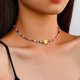 thumbnail image 5 of 2022 Boho Color caramelo cuentas collar clavícula hecho a mano mujeres encanto joyería regalo, juego de 6 piezas de diferentes estilos ER, 5 of 6