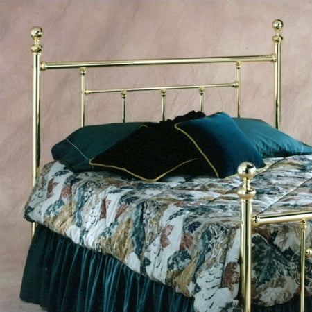 UPC 796995010376 product image for Hillsdale Chelsea Metal Headboard in Classic Brass-King | upcitemdb.com