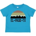 thumbnail image 3 of Inktastic El Paso Texas Skyline Retro Boys or Girls Toddler T-Shirt, 3 of 5