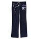 thumbnail image 1 of Aeropostale Womens Classic NY Athletic Sweatpants, Azul, Small Aeropostale Pantalones deportivos, 1 of 2