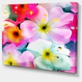 thumbnail image 2 of Colorful Watercolor Floral Pattern - Extra Large Floral Wall Art, 2 of 4