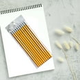 thumbnail image 6 of 10Pc Pencil Office Writing with Erasers Pencil Write Continuously 10 Hb Pencils with Yellow Hex Bar, 6 of 9