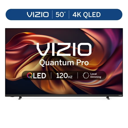 VIZIO 50" Class Quantum Pro 4K QLED HDR 120Hz Smart TV (M50QXM-K01)